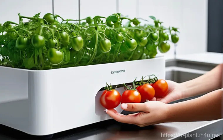 수경재배 화분 추천 - **Prompt:** A cozy and brightly lit corner of a modern Parisian apartment, showcasing a thriving, mu...